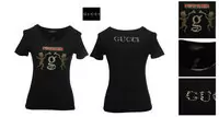 2013 t-shirt gucci femmes coton year of the snake italy florence noir